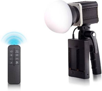 DIGITEK DCL 60WBC Bi Colour Handheld Continuous LED Light with CCT/FX Lighting Effects 400 lx Camera LED Light