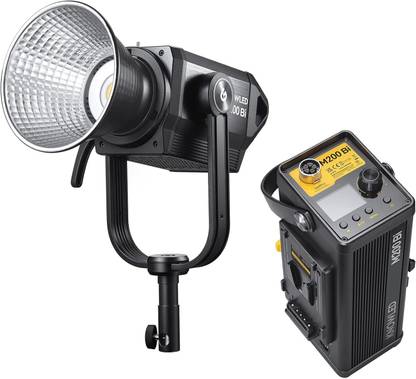 GODOX M200Bi 230W 2800K-5600K Dimmable CRI96+ TLCI97+ Bi-Color Professional Studio LED 170000 lx Camera LED Light