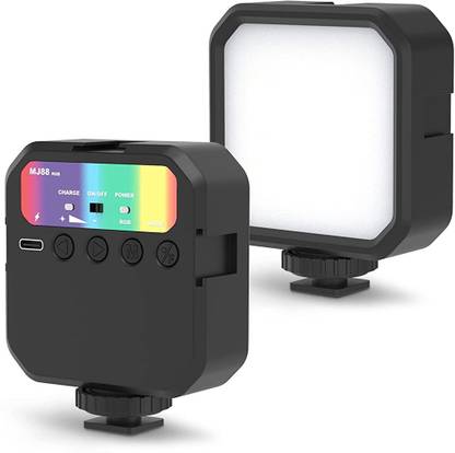 HASTHIP Portable RGB Video Camera Led Photography Light for Photography 500 lx Camera LED Light