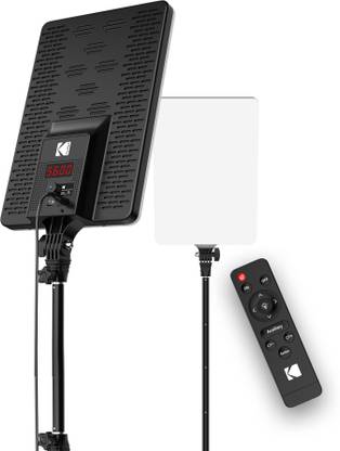 KODAK V150 Soft Video Light With LCD Screen and High Brightness 5600 lx Camera LED Light
