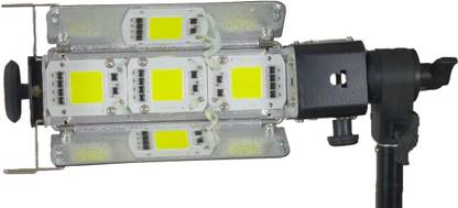 PICPRO Porta LED Light high Intensity Low Power Consuming LED Panels -250W (5 x 50W) 1000 lx Camera LED Light