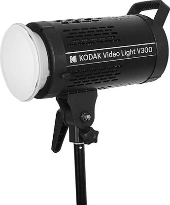 KODAK V300 Video Light with Reflector and Diffuser 5600 lx Camera LED Light