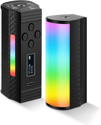 Hold up Magnetic Handheld RGB Light Wand, TL96RGB 360° Full RGB Color LED Light Stick 800 lx Camera LED Light
