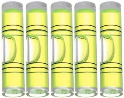 I-Birds Enterprises Plastic Bubble Level Cylinder For Photo Frame Hanging Tools Spirit Leveler Vials Levelling Base Camera Leveler