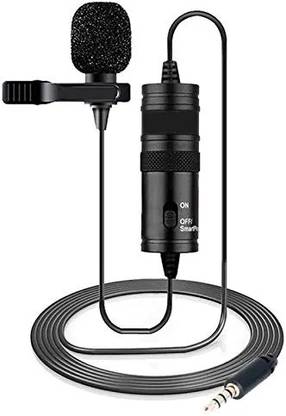 BRSS BOYA BYM1 Omnidirectional Lavalier Condenser Camera Mic 20ft Audio Cable Camera Microphone