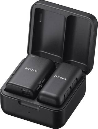 SONY ECM-W3S Wireless Single Ch. Noise Cancellation Mic,Vlog,Youtubers,Content Create Camera Microphone
