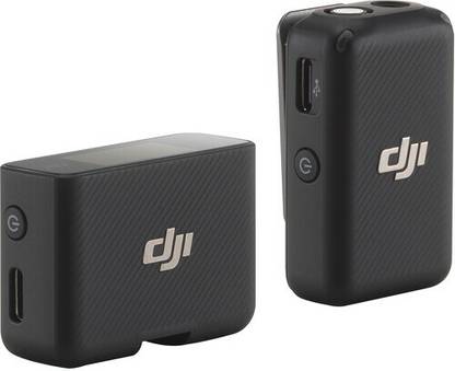 dji MIC (1TX+1RX) Intelligent Noise Cancelling, Wireless Camera Microphone