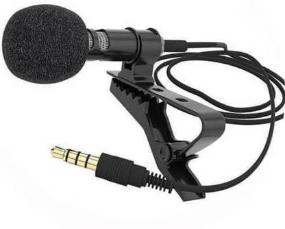 JANGI 3.5mm Clip Microphone 1.5mtr wire For Youtube, Voice Recording TRX110 Camera Microphone