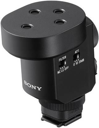 SONY ECM-M1 Shotgun Mic,8 Direction Record,Youtubers,Interview,Group Video Camera Microphone