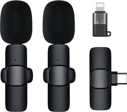 RelElseTech K9 Wireless Mic for Camera & Phone – Noise-Free Audio for Vloggers Camera Microphone