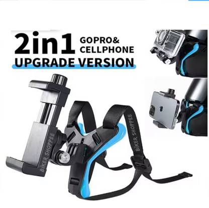 ABHINANDAN Helmet Strap Camera Mount