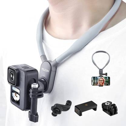 Telesin Bendable Neck Strap Camera Mount