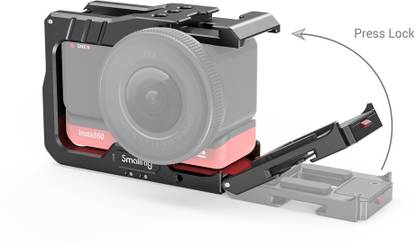 SmallRig 2798 Vlogging Camera Cage for Insta360 ONE R/RS Camera Rig