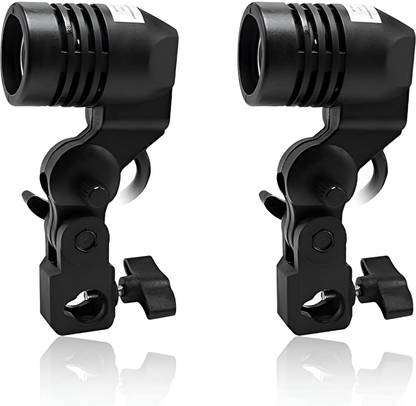 Hiffin singel Bulb Holder set of 2 pcs E27 Camera Rig