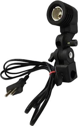 SHOPEE Photography Photo Light Lamp Bulb Single Holder b22 Socket Bracket Studio Camera Rig