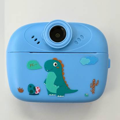 JOYBOX Kids Digital Camera, 2.4" IPS Display, 48MP Photo/1080P Video Cute Dinosaur Print Kids Camera with Instant B&W Printing Instant Camera