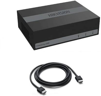HIKVISION 8 Channel eDVR [ Built-in SSD Storage ] DS-E08HGHI-B with HDMI, 1 Year Warranty IP Camera Camera