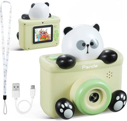arthasya Panda Kids Camera with Tripod, Selfie Digital Camera for Kids Kids camera Instant Camera