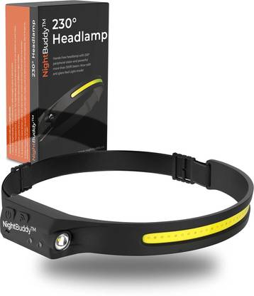 OBIXO Led Headlamp Flashlight, SIXFIRE Rechargeable Headlamps with Motion Sensor Cam