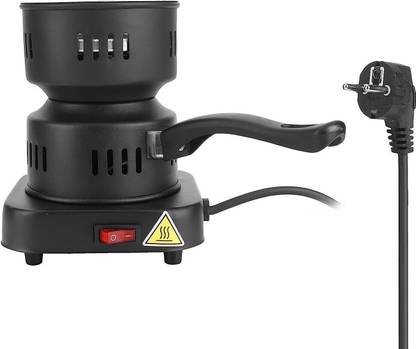 BAWALY Electric Black Charcoal for Burner Heating Charcoal Lighter Stove Iron Manual Gas Stove