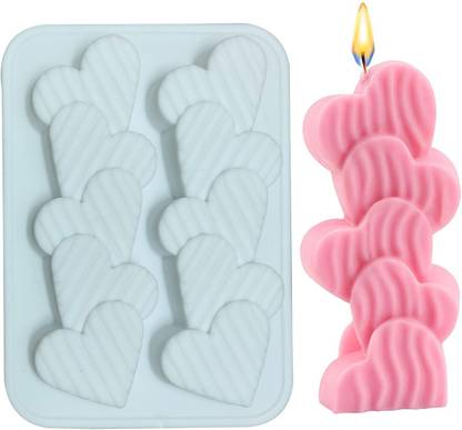 BAKEMO Regular Silicone Candle Moulds