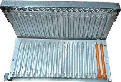 GANVAT Regular Aluminum Candle Moulds
