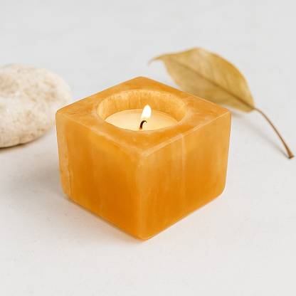 Shivkosha Mirror Polished Stoneware, Crystal Candle Moulds