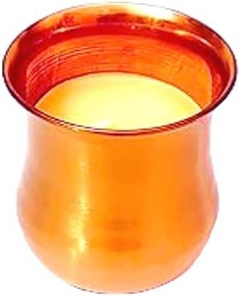 Isha Treendzs Scented Candles Lavender Sage Fragrance Brass Jar Soy Wax Brass 1 - Cup Candle Holder