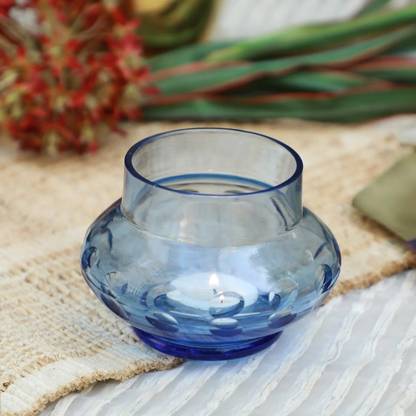 Home4U Mira Tea Light Glass Tealight Holder