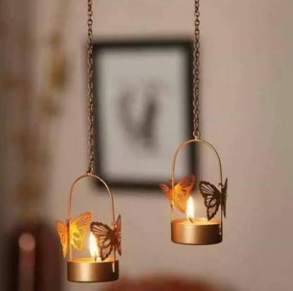 ANASOVRSEAS Iron Tealight Holder