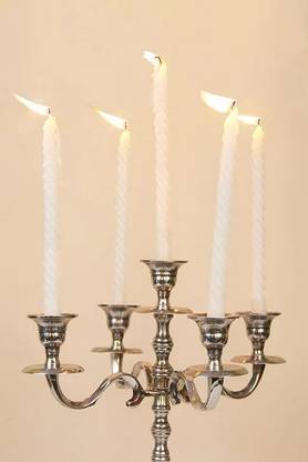 INDIAN ARTISANS CAN/1001 Aluminium 1 - Cup Candle Holder