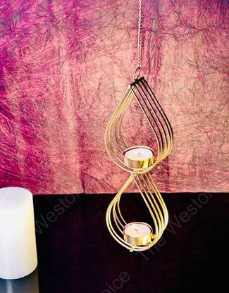 The Weston Choice The Weston Choice Hanging Tea Light Candle Holder Iron Tealight Holder