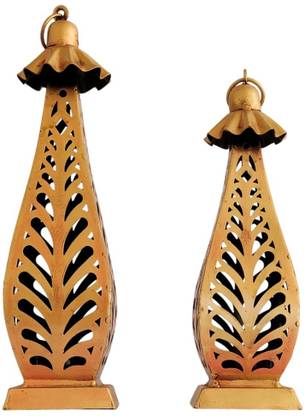 Egyptian Lantern T-Light Iron 2 - Cup Candle Holder