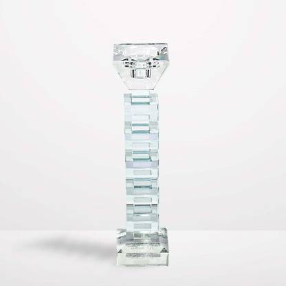 Home4U Kamil Tall Candle Holder Mercury Glass 1 - Cup Candle Holder