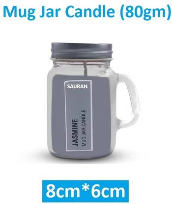 Sauran Mug Jar candle For Decoration DCD13 Candle
