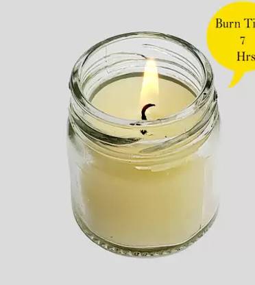 candlefly Scented Smokeless Jar (Set of 4) Candle for Home Decor, Birthday ,Festivals Candle
