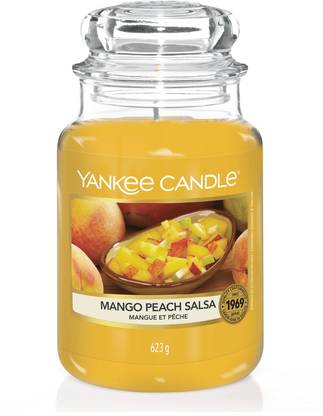 Yankee Candle Mango Peach Salsa Original Large Jar Candle