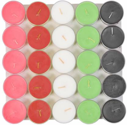 Candleswale Color Tea light Candles (pack of 100) Candle