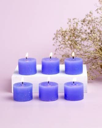 AuraDecor Ocean Breeze Votive Burning Time 5 Hours Candle