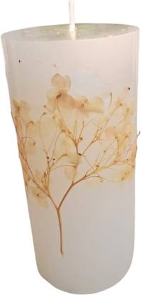 Opal Hues Double Sided Round Pillar Candle Candle