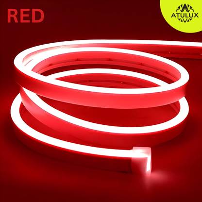 ATULUX 600 LEDs 5 m Red Steady Strip Rice Lights