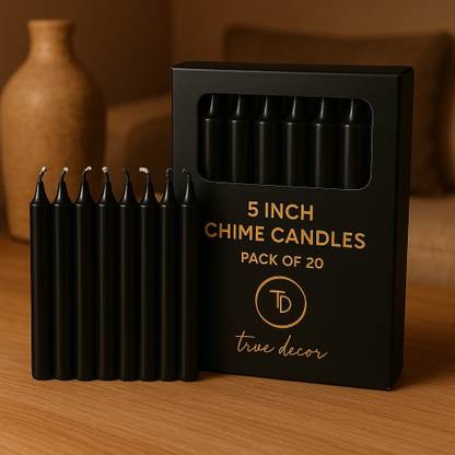 True Décor 5 Inch Chime/Mombati for Home Decoration Candle