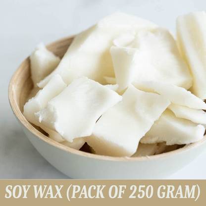 MAGICMOON 100% Pure Soya Wax, Soy Wax For Candles Making & DIY Projects - Pack of 250 Gram Candle