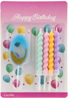 SNF COLLECTION Happy Birthday Candles Candle