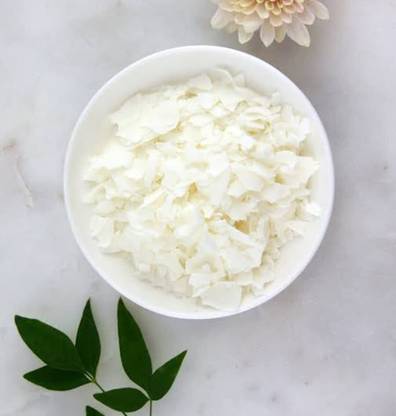 Dolloz Natural Pure Soy Wax Flakes for Candle Making (Pack of 100 gm) Candle