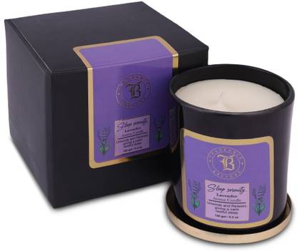Fragrance & Beyond Aromatherapy Sleep Serenity Soy Candle,150 GMS (Lavender) Candle