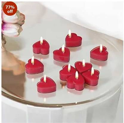 JKG CREATION HEART_CANDEL_SANTED_6PCS Candle