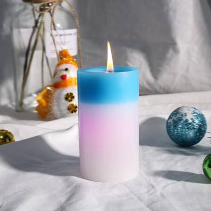 hirva creation Magic Color-Changing LED Wax Candle – Flameless Flickering Light Candle
