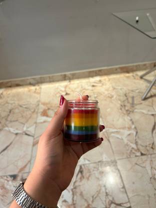 BeUnic Rainbow Candle Candle