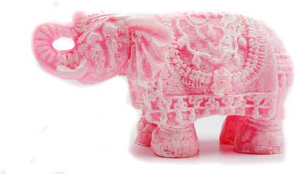 vibesbyvara Vibes, Decorative Pink Elephant Pillar candle- Small size Candle